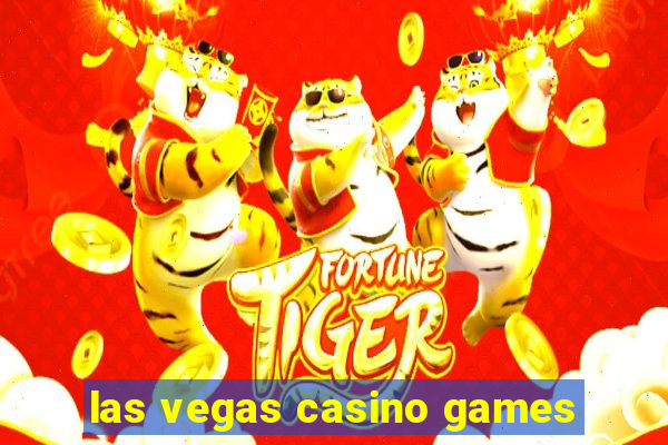 las vegas casino games