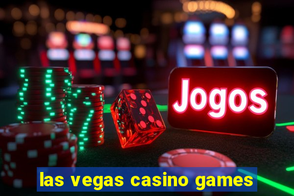 las vegas casino games