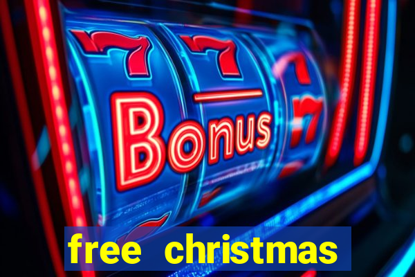 free christmas bingo cards