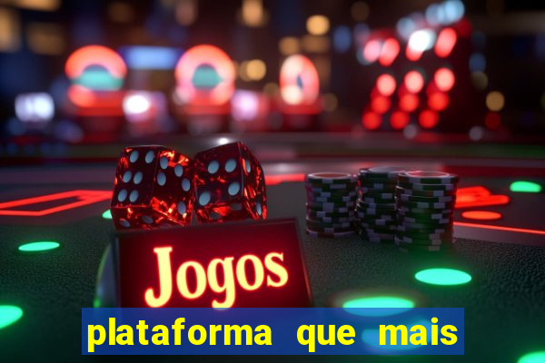 plataforma que mais paga no fortune tiger