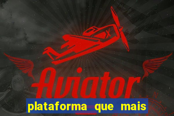 plataforma que mais paga no fortune tiger