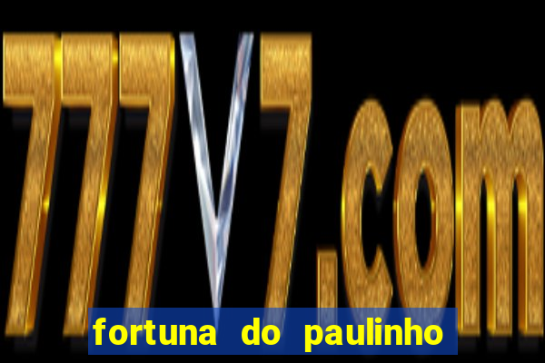 fortuna do paulinho do roupa nova