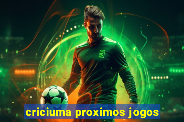 criciuma proximos jogos