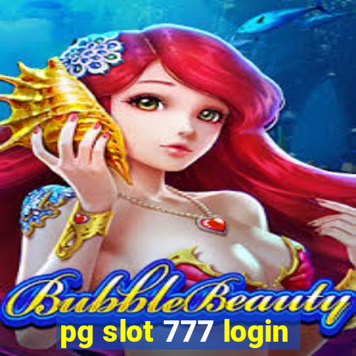 pg slot 777 login