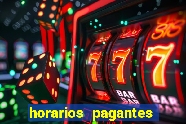 horarios pagantes pg slots