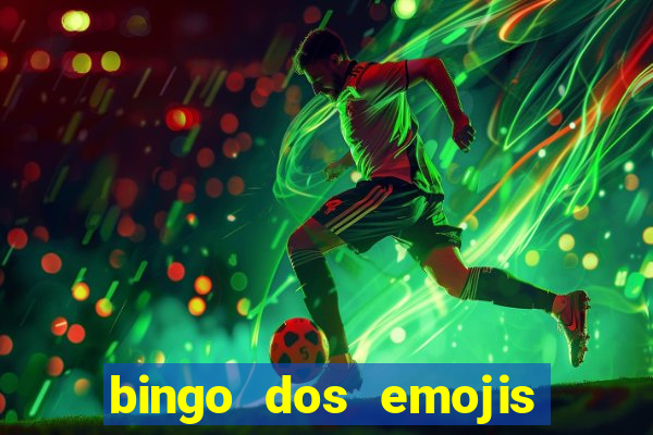 bingo dos emojis para imprimir