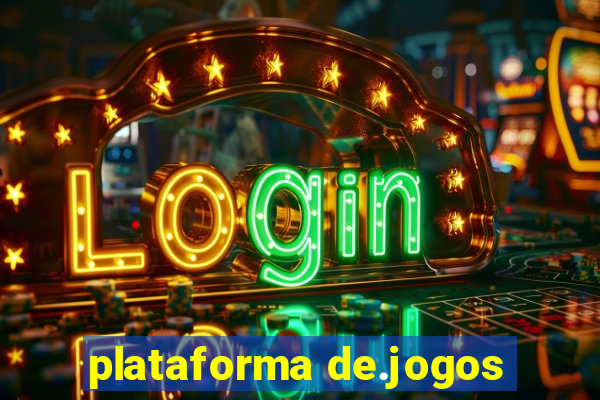 plataforma de.jogos