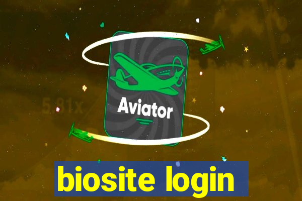 biosite login