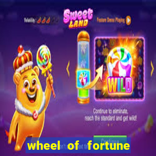 wheel of fortune the game