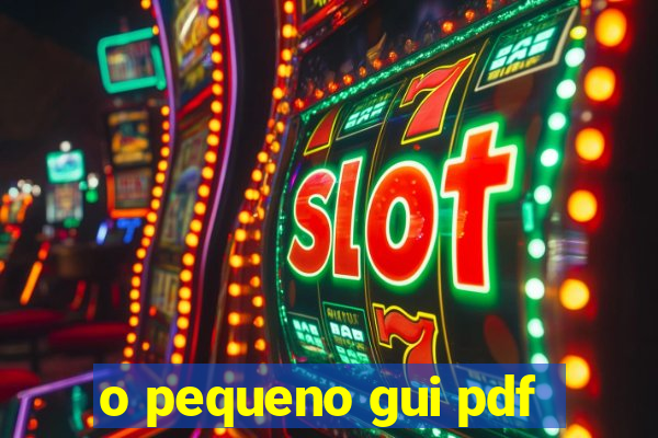 o pequeno gui pdf