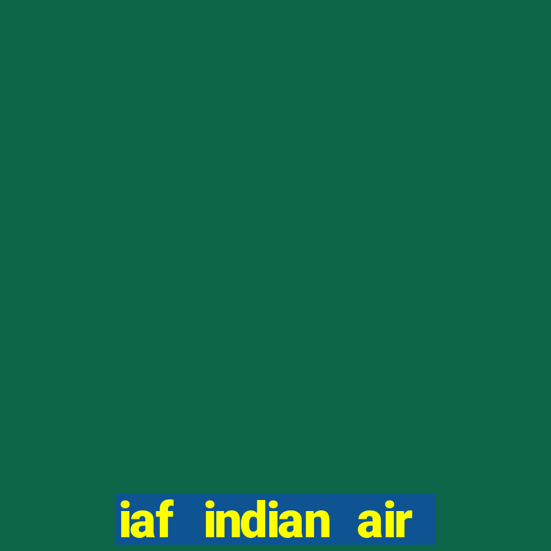 iaf indian air force fc