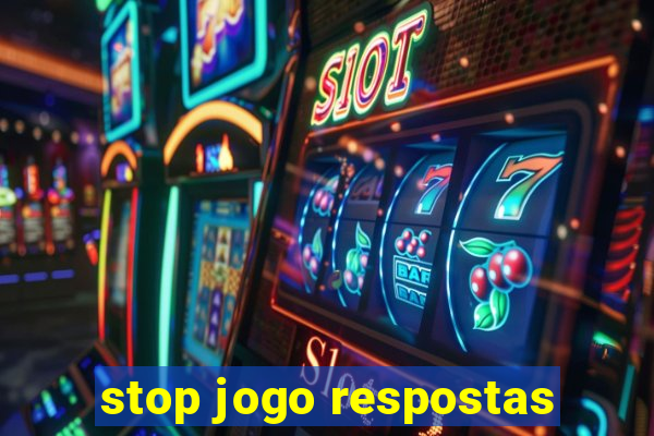 stop jogo respostas