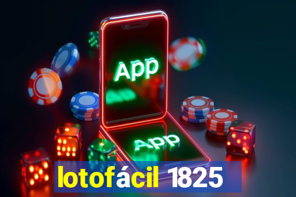 lotofácil 1825