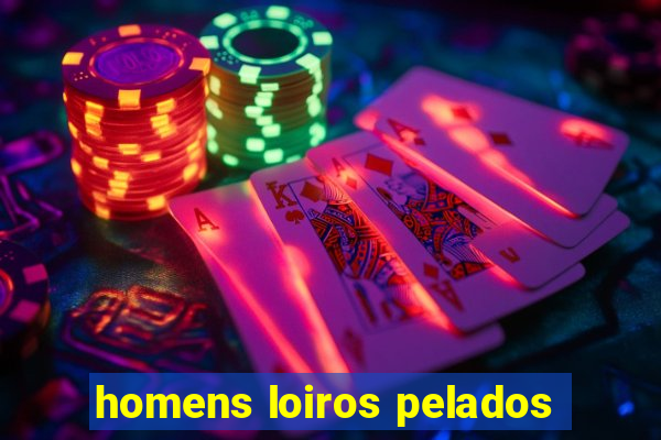 homens loiros pelados