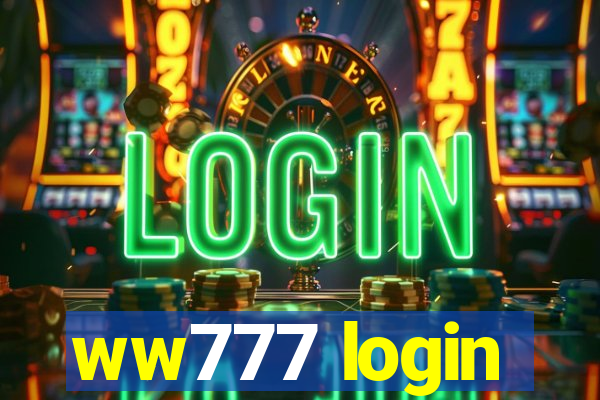 ww777 login