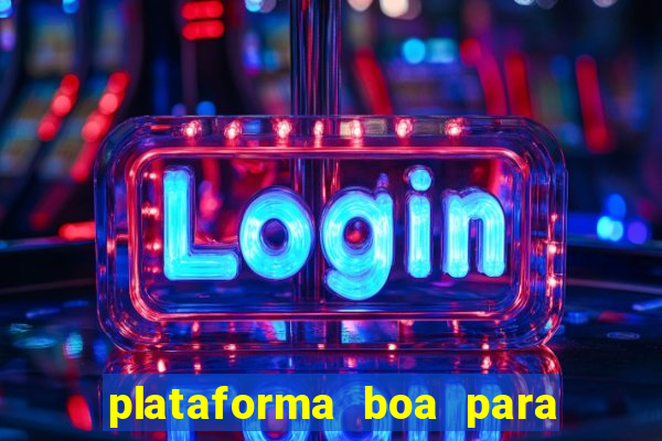 plataforma boa para jogar fortune tiger