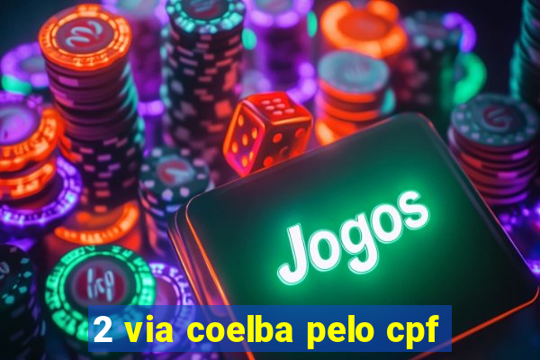 2 via coelba pelo cpf