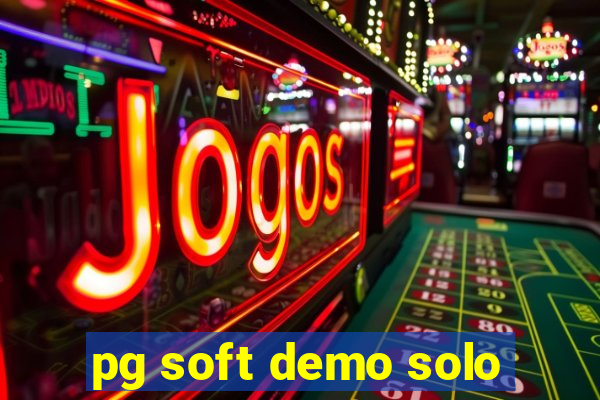 pg soft demo solo