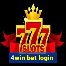 4win bet login