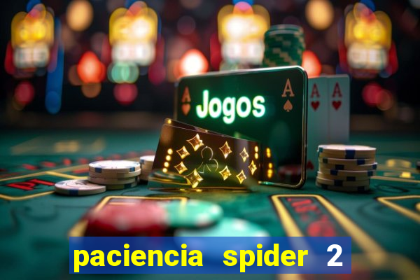 paciencia spider 2 naipes jogar