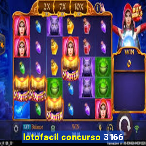 lotofacil concurso 3166