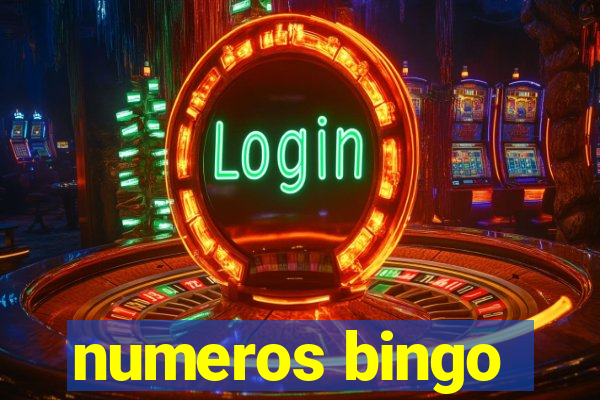 numeros bingo