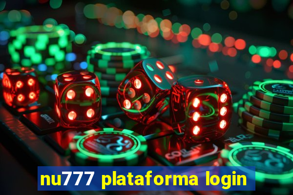 nu777 plataforma login