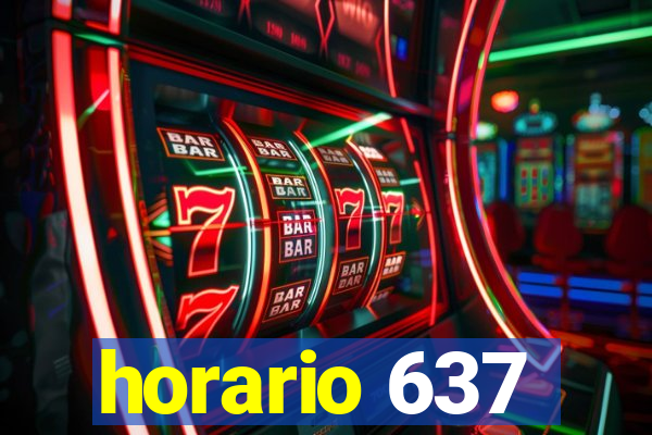 horario 637