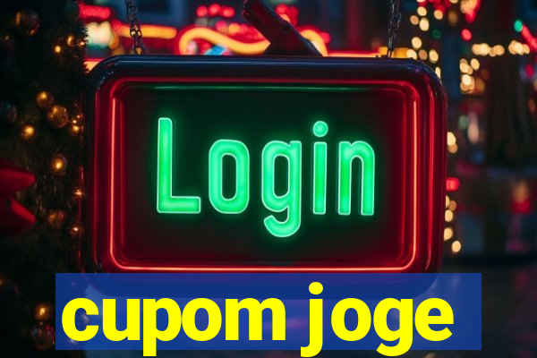 cupom joge