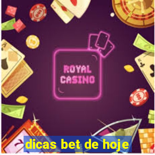 dicas bet de hoje