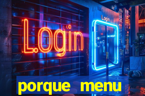 porque menu selvagem acabou