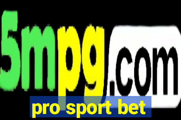 pro sport bet