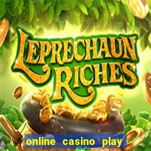 online casino play with real money