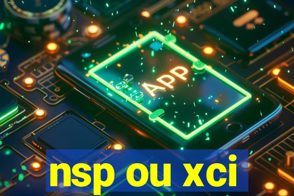 nsp ou xci