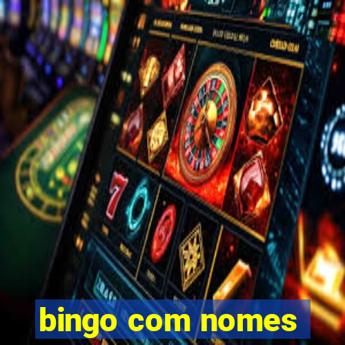 bingo com nomes