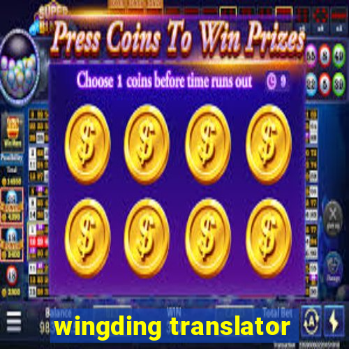 wingding translator