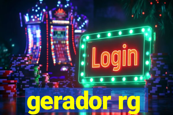 gerador rg