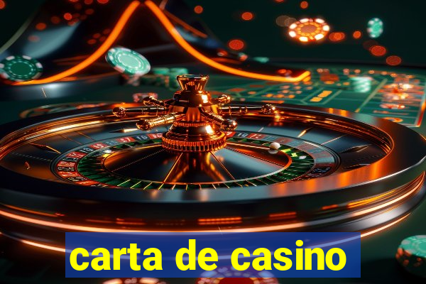 carta de casino