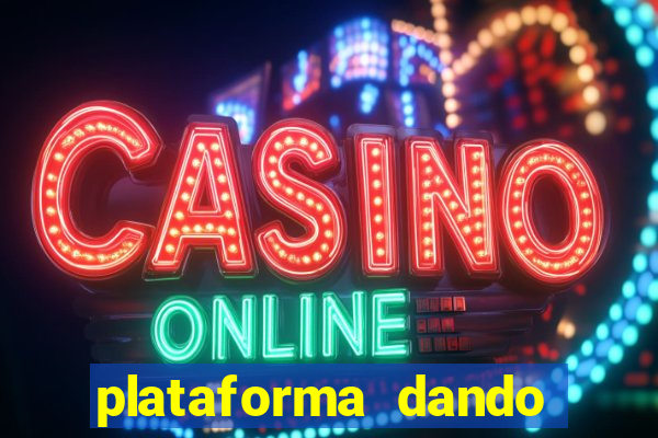 plataforma dando bonus de cadastro