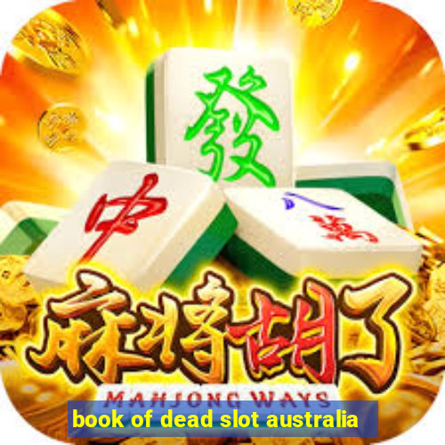 book of dead slot australia