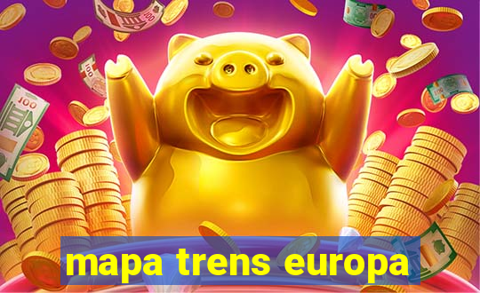 mapa trens europa