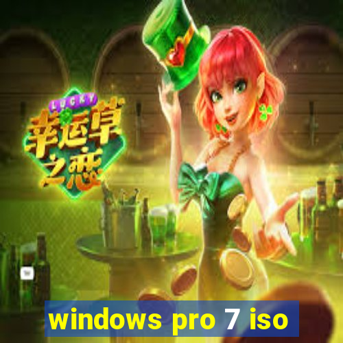 windows pro 7 iso