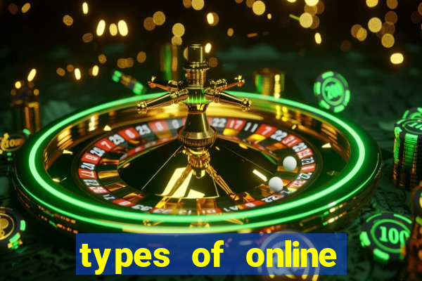 types of online casino games