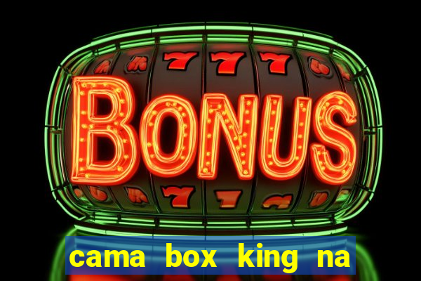 cama box king na casas bahia