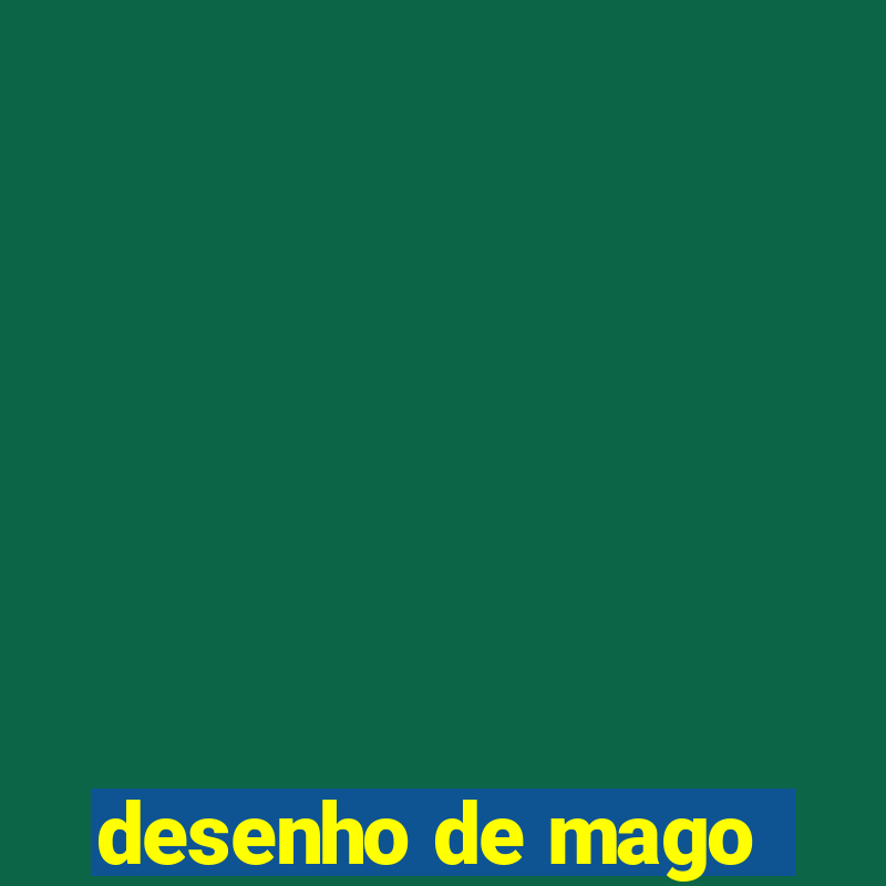 desenho de mago