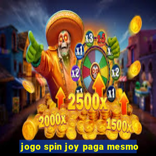 jogo spin joy paga mesmo