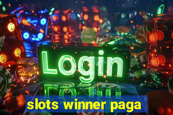 slots winner paga