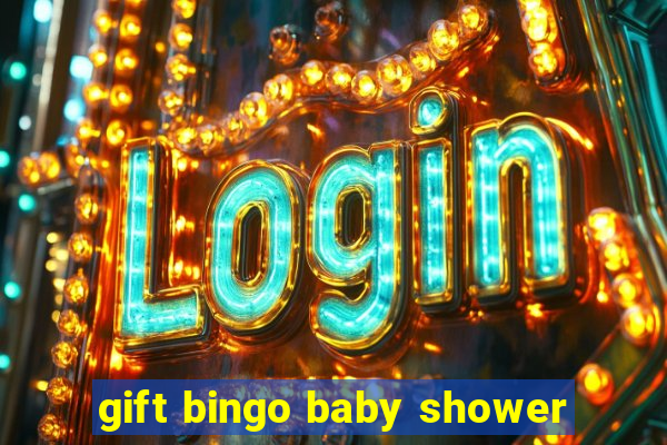 gift bingo baby shower