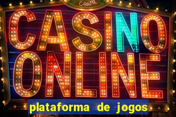 plataforma de jogos que deposite 1 real