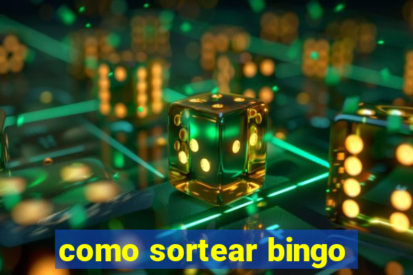 como sortear bingo